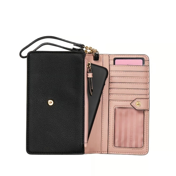 NWT! VICTORIA'S SECRET BLACK LILY CLUTCH/WRISTLET - Picture 8 of 9